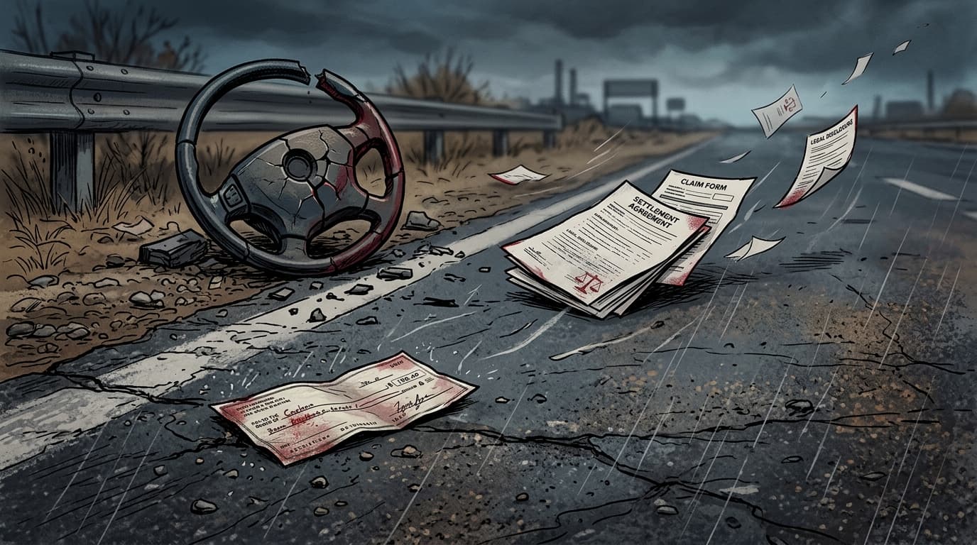 The Settlement Her Attorney Never Showed Her: Kimberly Couch's Daughter Was Nearly Killed by a Commercial Truck. The Check She Got Was $13,000. Handed Over on the Side of a Highway.