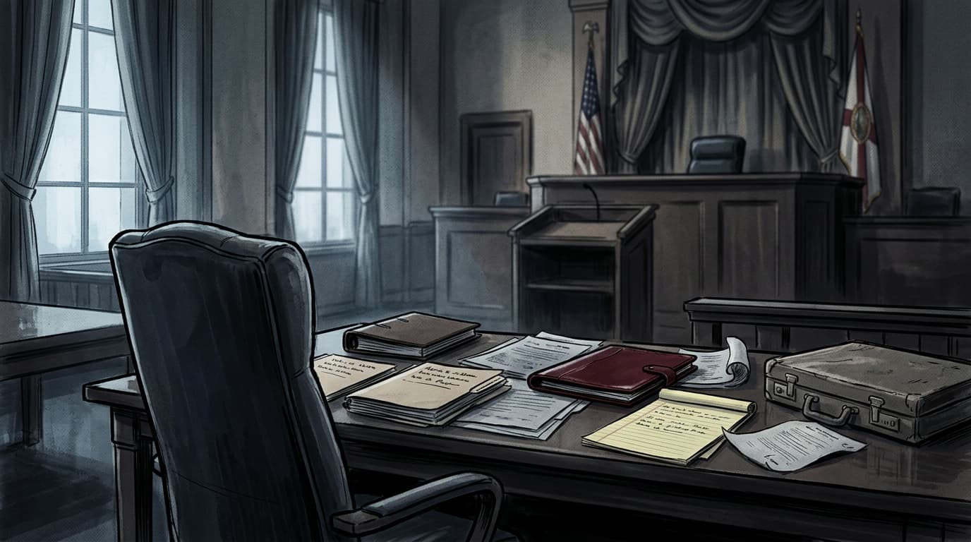 The Attorney Who Wasn't There: How a Convicted Felon Inserted Himself Into a Closed Divorce Case — And the Judge Too Impaired to Notice