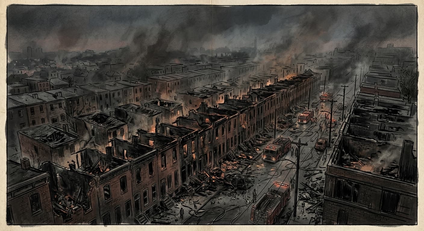 The Day a City Bombed Itself: How Philadelphia Police Dropped Explosives on a Row House, Killed Eleven People — Five of Them Children — and Watched a Neighborhood Burn