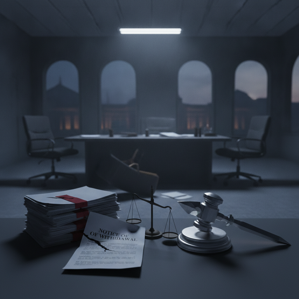 The Client Abandonment Crisis: When a Law Firm Uses Withdrawal as a Weapon