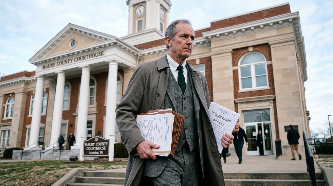 Maury County Attorney James Michael Marshall Suspended for Five Years