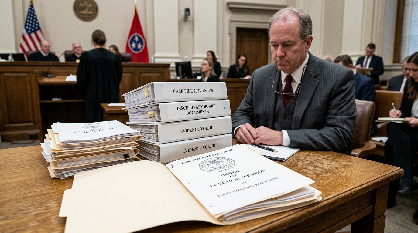 Memphis Attorney Jonathan Mark Benfield Suspended for Six Years
