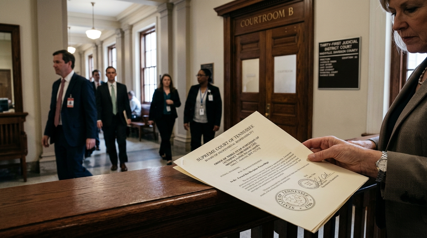 Nashville Attorney Michael Lloyd Freeman Suspended for Three Years