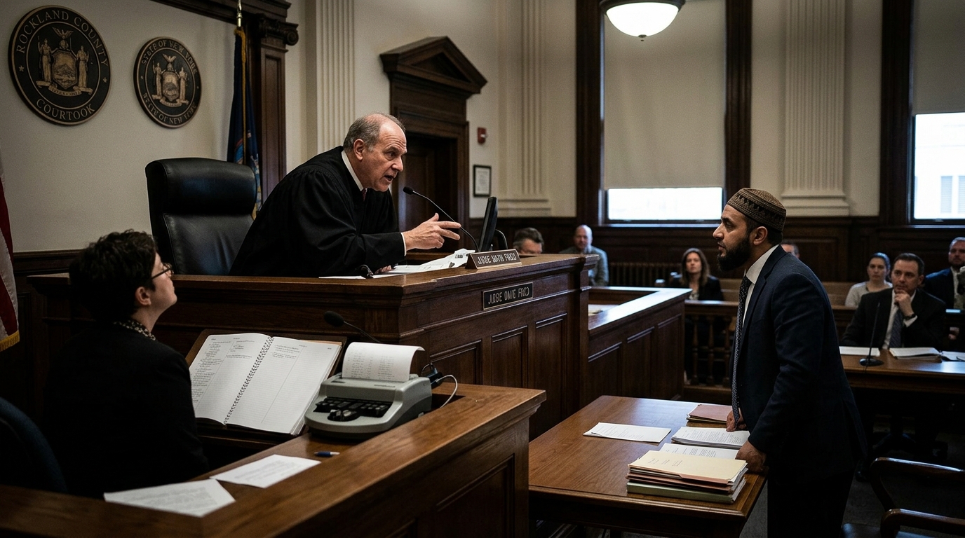 Rockland County Judge David Fried, Who Touts His Relationship to Epstein Associates, Castigates Muslim Lawyer for “Creating a Record”