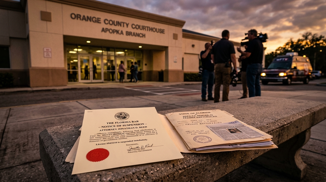 Teresa Schiele Roper: Apopka Workers’ Compensation Attorney Suspended After Felony Battery Conviction Involving Law Enforcement Officer