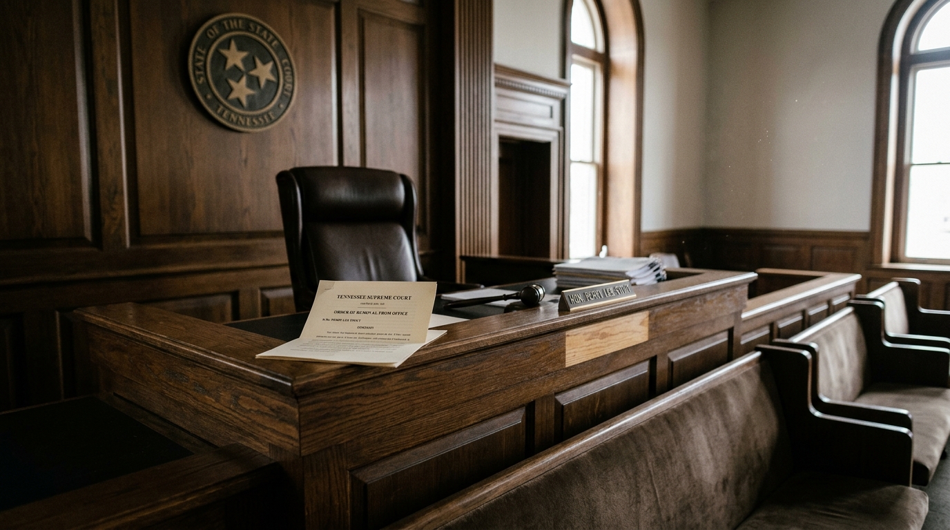 The Fall of Former Judge Perry Lee Stout