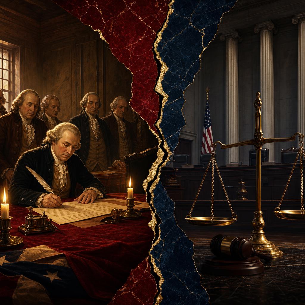 The Founders' Paradox: A Nation Born of Illegal Revolution That Tried to Make Revolution Unnecessary