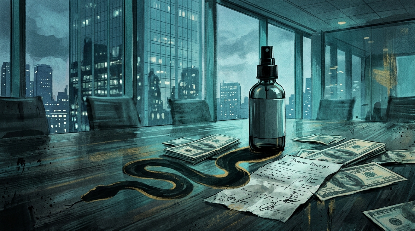 The Speaker’s Fee: How Insys Therapeutics Bribed Doctors Into an Opioid Assembly Line — and Became the First Pharma Boardroom Convicted as a Racket
