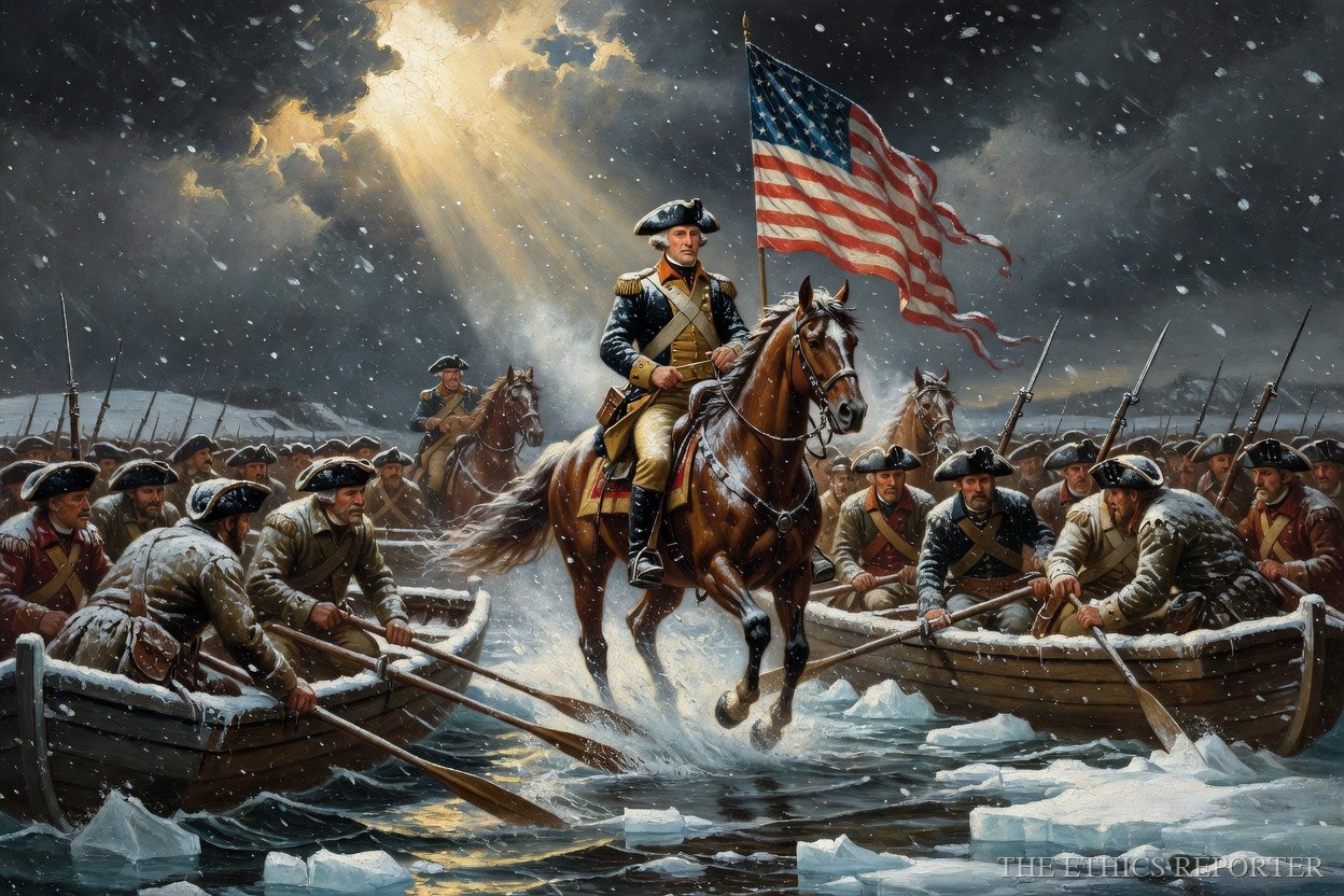 Washington Crossing the Delaware shipped to Ohio