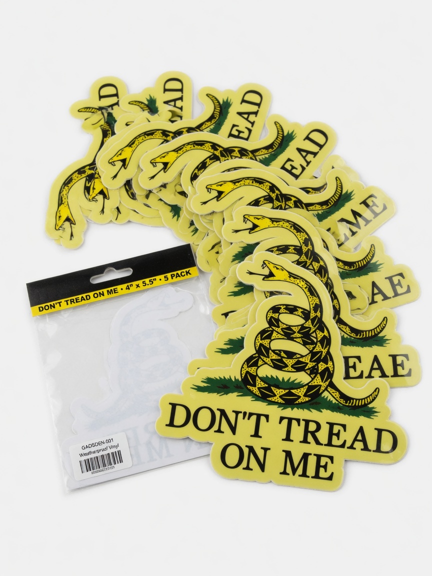 Don't Tread On Me (Sticker) shipped to Delaware